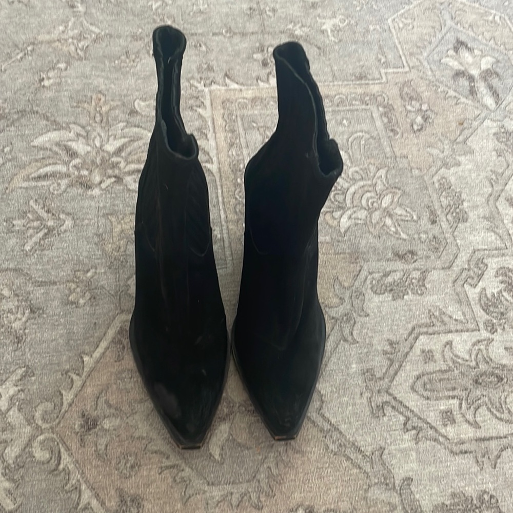 Jeffery Campbell Suede Western Boot